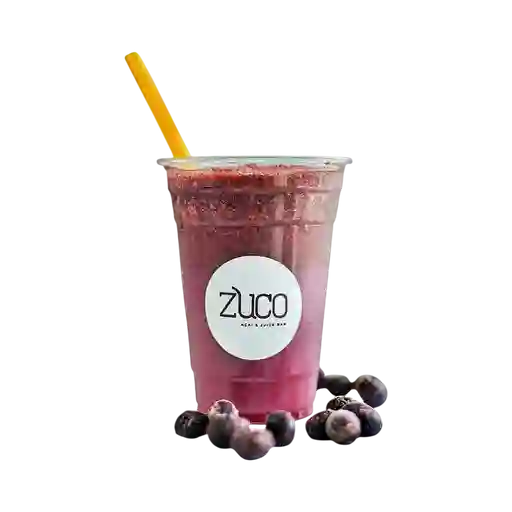 Jugo Naranja Hierbabuena y Blueberries