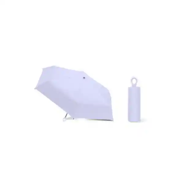 Sombrilla Compacta de Pliegue Púrpura Miniso