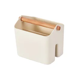 Organizador Plástico de Cesta Apilable Mori Girl Beige S Miniso