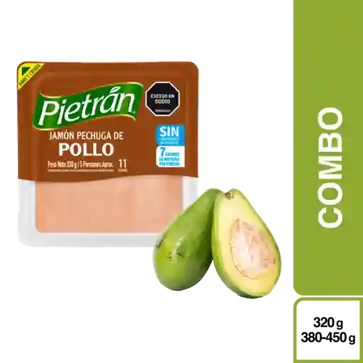 Combo Pietrán Jamón Pechuga de Pollo + Lorena Aguacate