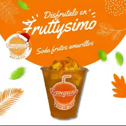 Sodas Frutos Amarillos , Soda Frutos Rojos O Soda Frutos Verdes