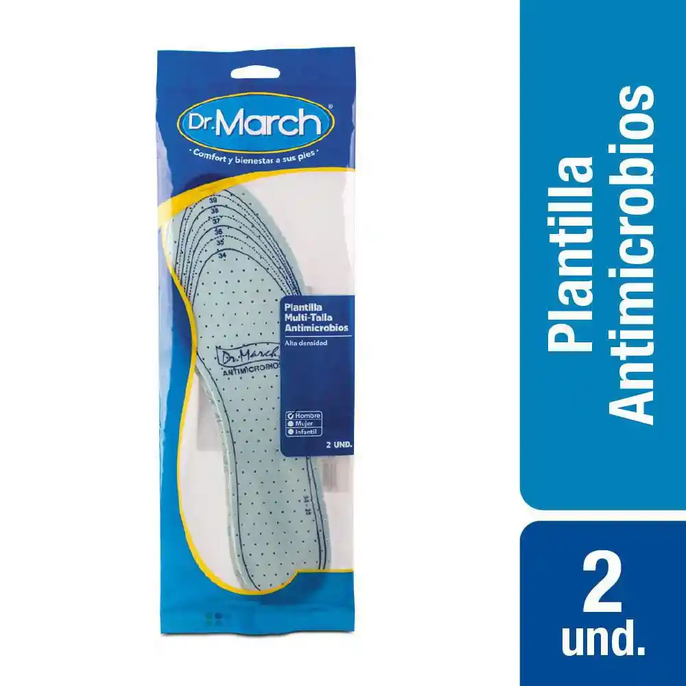 Dr March . Plantilla Hombre Multitalla