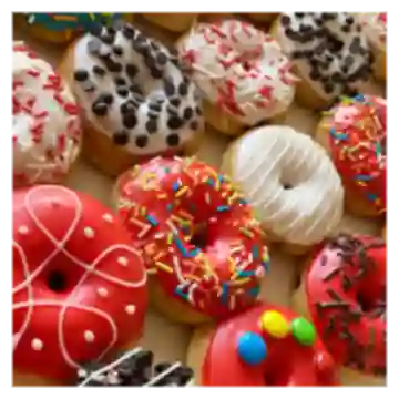 Caja de 24 mini-donas