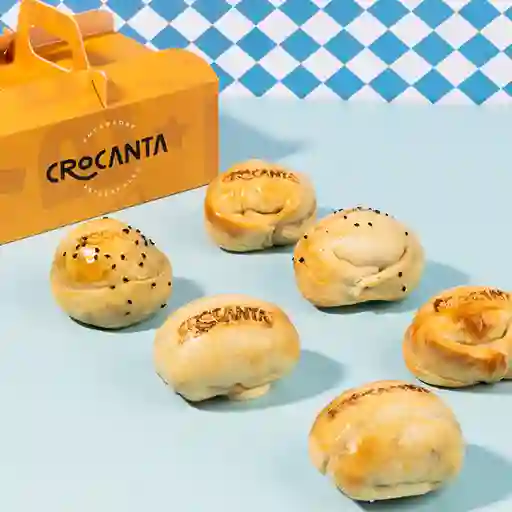 Crocantas X6 Horneadas