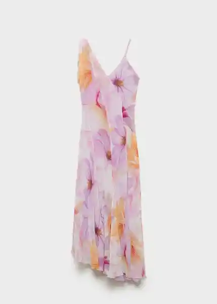 Vestido Paula Malva Talla XS Mujer Mango
