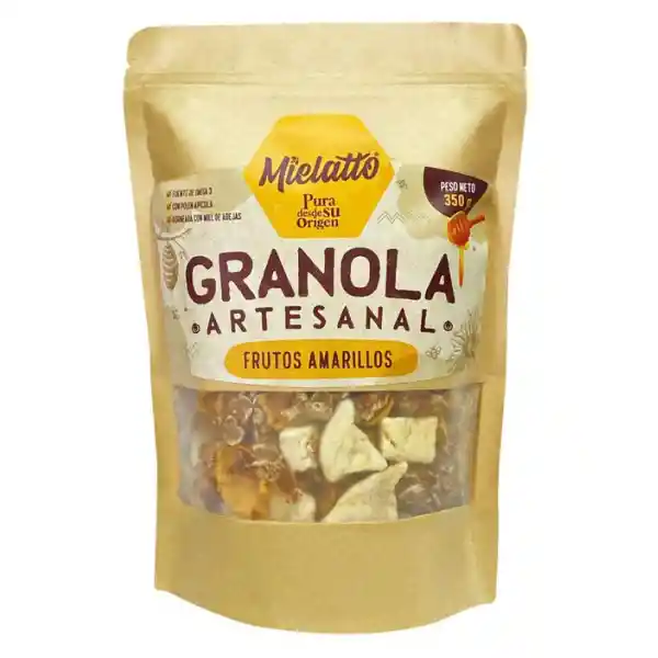 Mielatto Granola Artesanal Frutos Amarillos