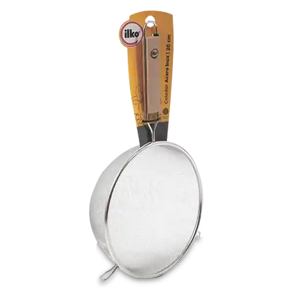 Ilko Colador Acero Inoxidable Clásico 20 cm
