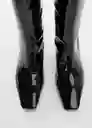 Botas Aqua Negro Talla 36 Mujer Mango