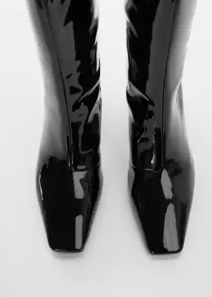 Botas Aqua Negro Talla 36 Mujer Mango