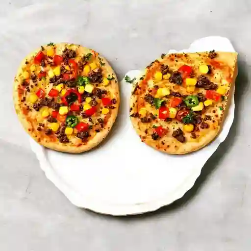 Pizza familiar del campo