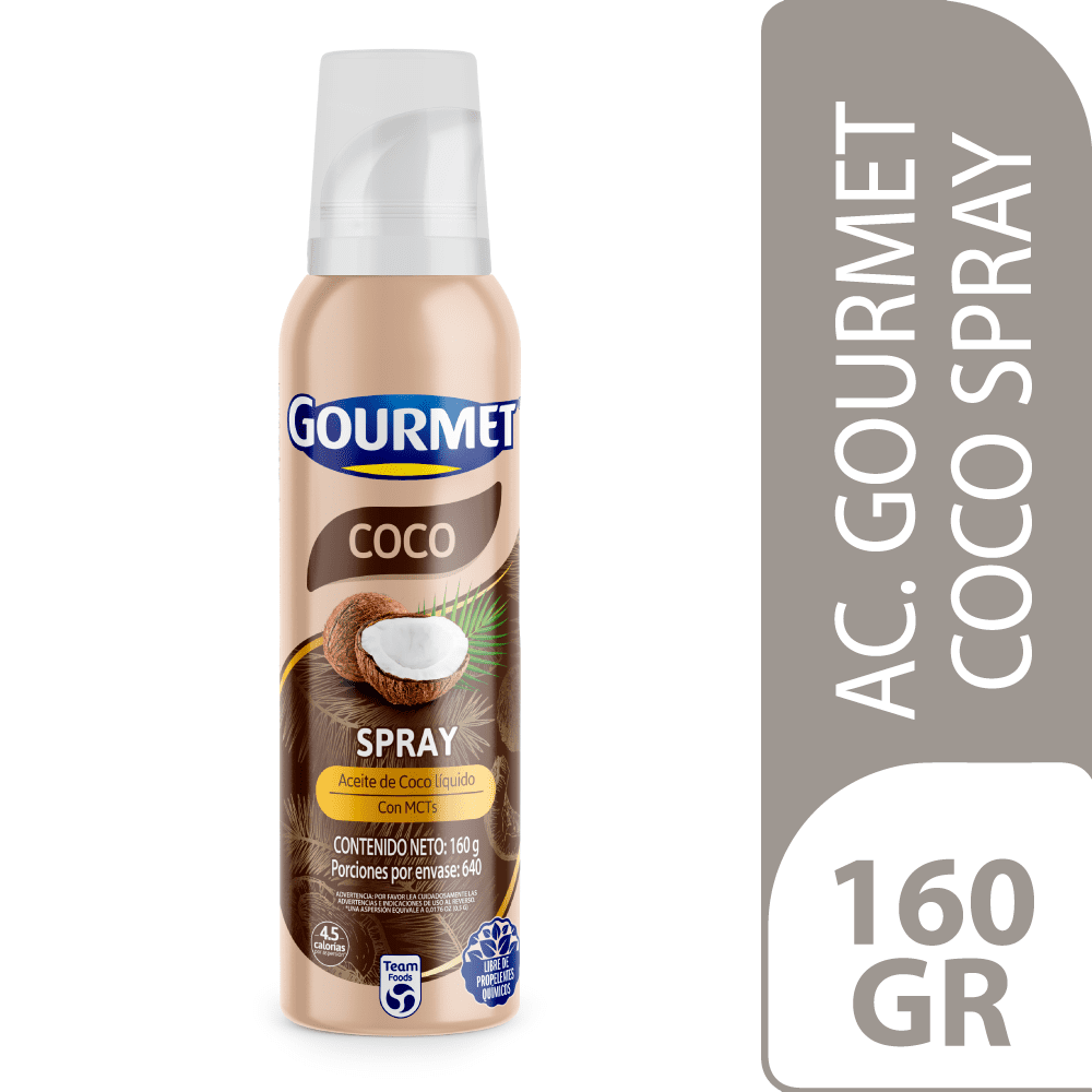 Gourmet Aceite de Coco en Spray 160 g