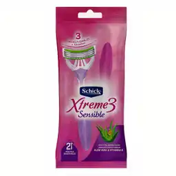 Schick Máquina de Afeitar Desechable Xtreme3 Sensible