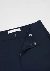 Pantalón Malu5-H Navy Talla 42 Mujer Mango