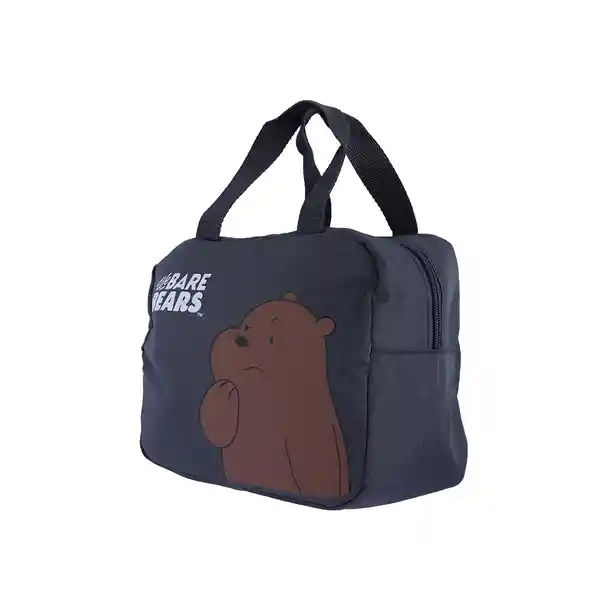 Lonchera Grizzly Serie Serie we Bare Bears Negro Miniso