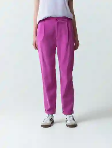 Pantalón Bia Morado Cattleya Oscuro Cala 8 533F389 Naf Naf