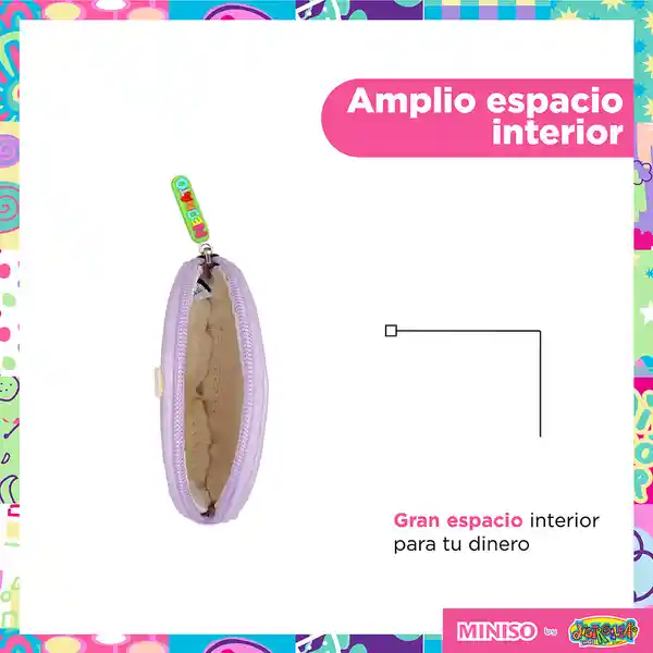 Monedero Distroller Neonato Lila Miniso