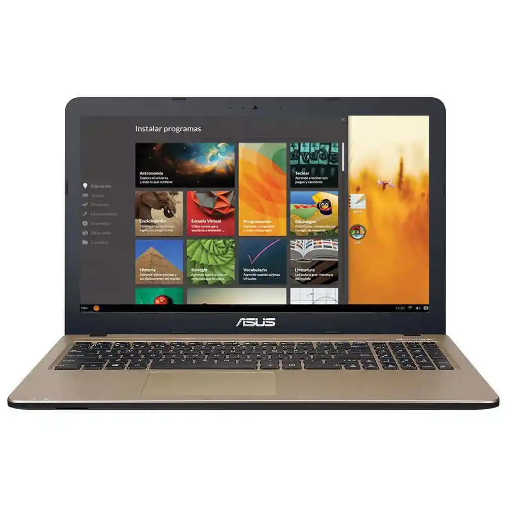 Asus Portátil Vivobook X540Ua-Gq3048 15,6" Hd, Endles, Gris