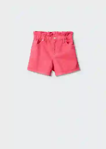 Short Paper Fresa Talla 09 Niñas Mango