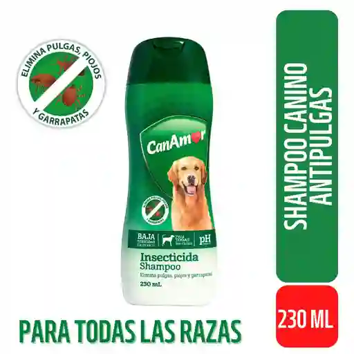 Can Amor Shampoo Insecticida para Perro 