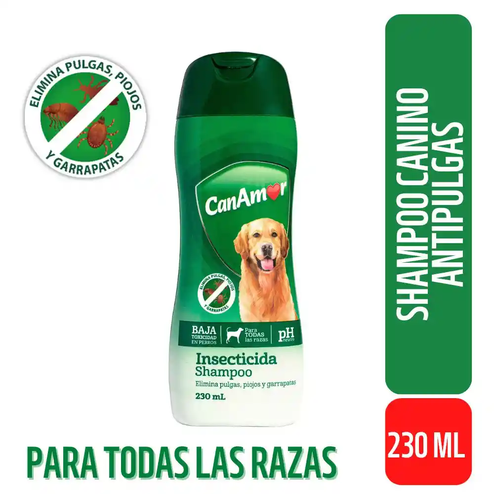 CanAmor Shampoo Insecticida para Perros