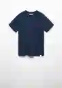 Camiseta Made Navy Talla 19 Teen Niños Mango