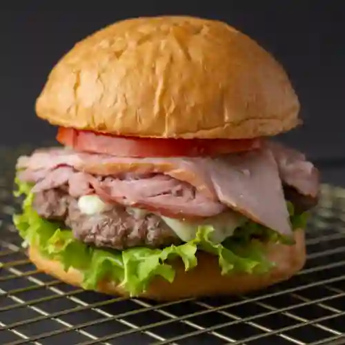 Hamburguesa Angus Cubana