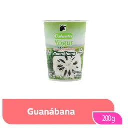 Colanta Yogur Entero Guanábana en Vaso