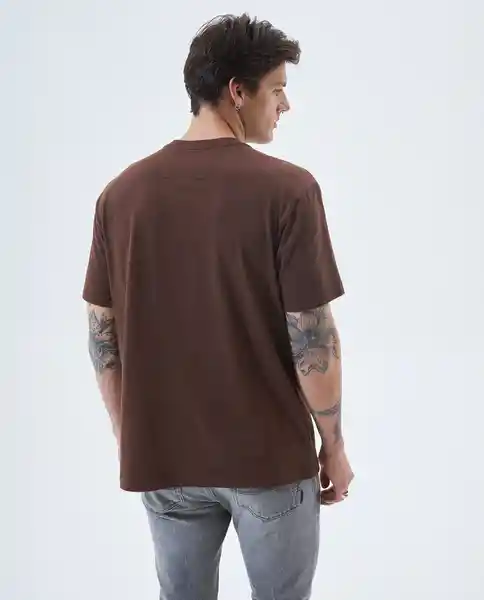 Camiseta Hombre Verde Talla XS 841F009 Americanino