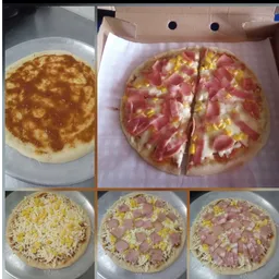 Pizza con Salsa Napolitana Personal