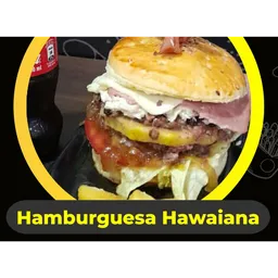 Hamburguesa Hawaina (piña Asada)