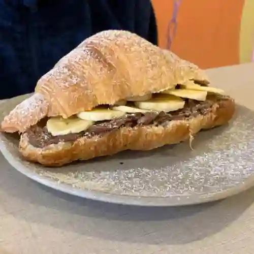 Croissant de Banano y Nutella