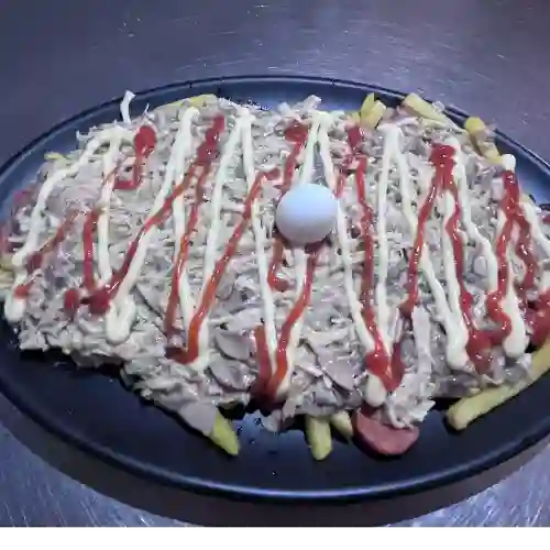 Salchipapa Especial
