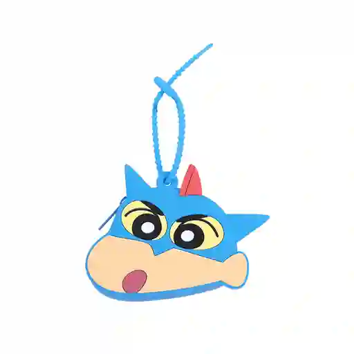 Monedero Shinnosuke Nohara Serie Crayon Sinchan Azul Miniso