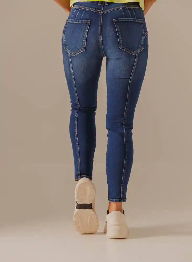 Natalia Paris Jean Azul Talla 8