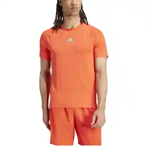 Adidas Camiseta Gym+ Tee Para Hombre Naranja Ref: IW8373