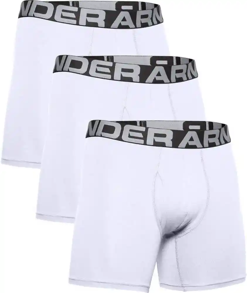 Under Armour Ropa Interior Prfrmnc Cotton Hombre Blanco LG