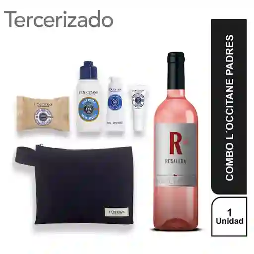 Combo Karite Corporal Rosaleda Vino Rosado