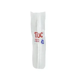 Tuc Vaso Plástico Translúcido Capacidad 12 Oz