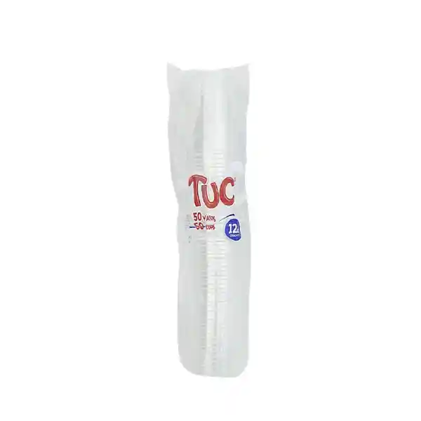 Tuc Vaso Plástico Translúcido Capacidad 12 Oz