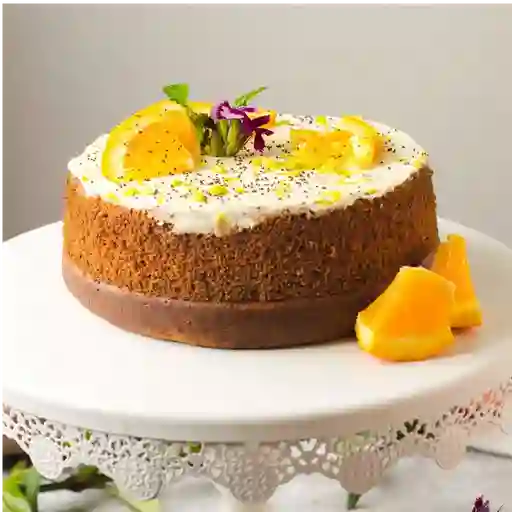 Naranja amapola libre de lácteos