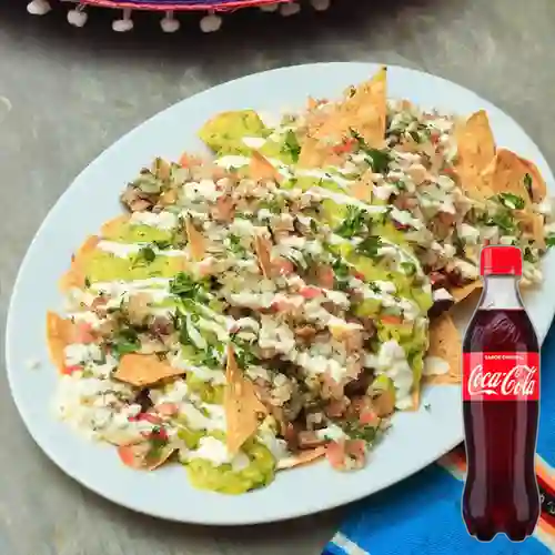 Combo Nachos Medianos +Cocacola Orig 400ml