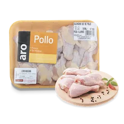 Aro Contramuslo de Pollo Con Piel Asistido