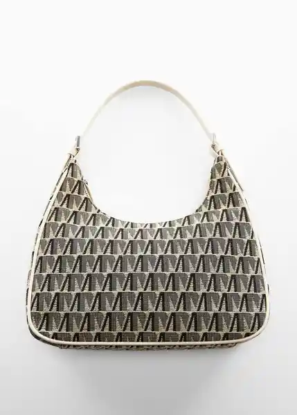 Bolso G Ares Crudo Talla 99 Mujer Mango