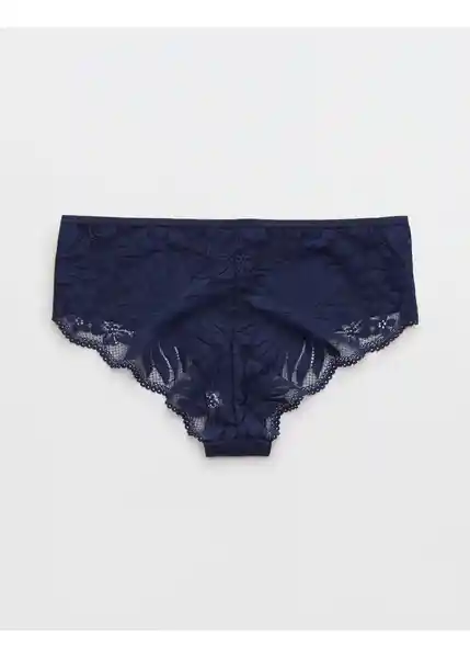 Panti Con Encaje Azul Talla Large Aerie American Eagle