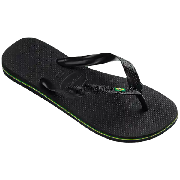 Sandalias Brasil Negro Talla 38 4000032 Havaianas