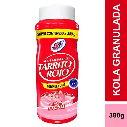 Tarrito Rojo Kola Granulada Sabor a Fresa