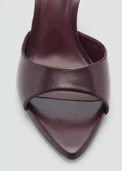Sandalias Pepyg Burdeos Talla 38 Mujer Mango