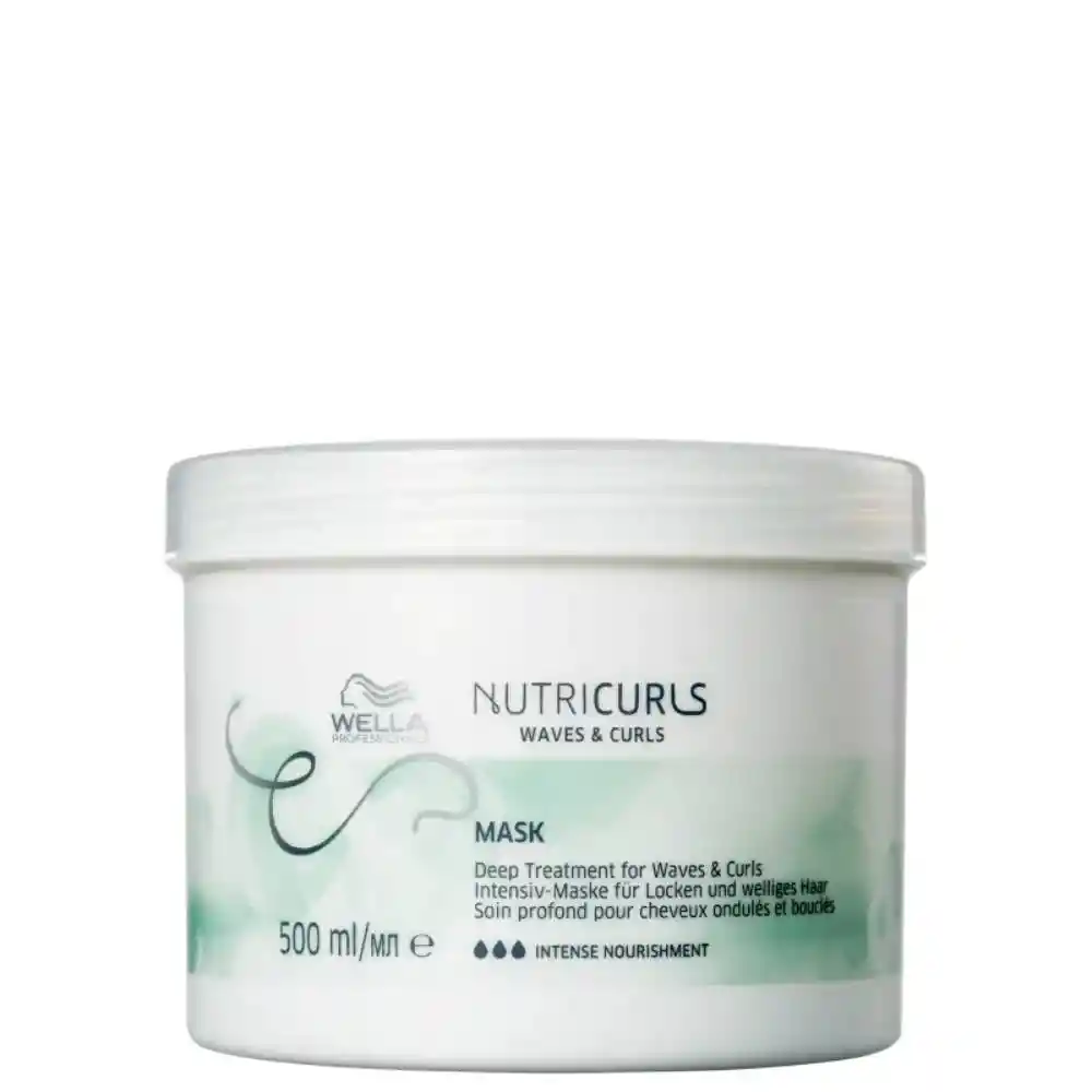 Wella Nutricurls Mascarilla Capilar 500 g