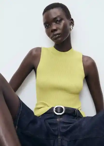 Top Albert Lima Talla S Mujer Mango
