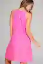 Vestido Prana Color Fucsia Talla M Ragged